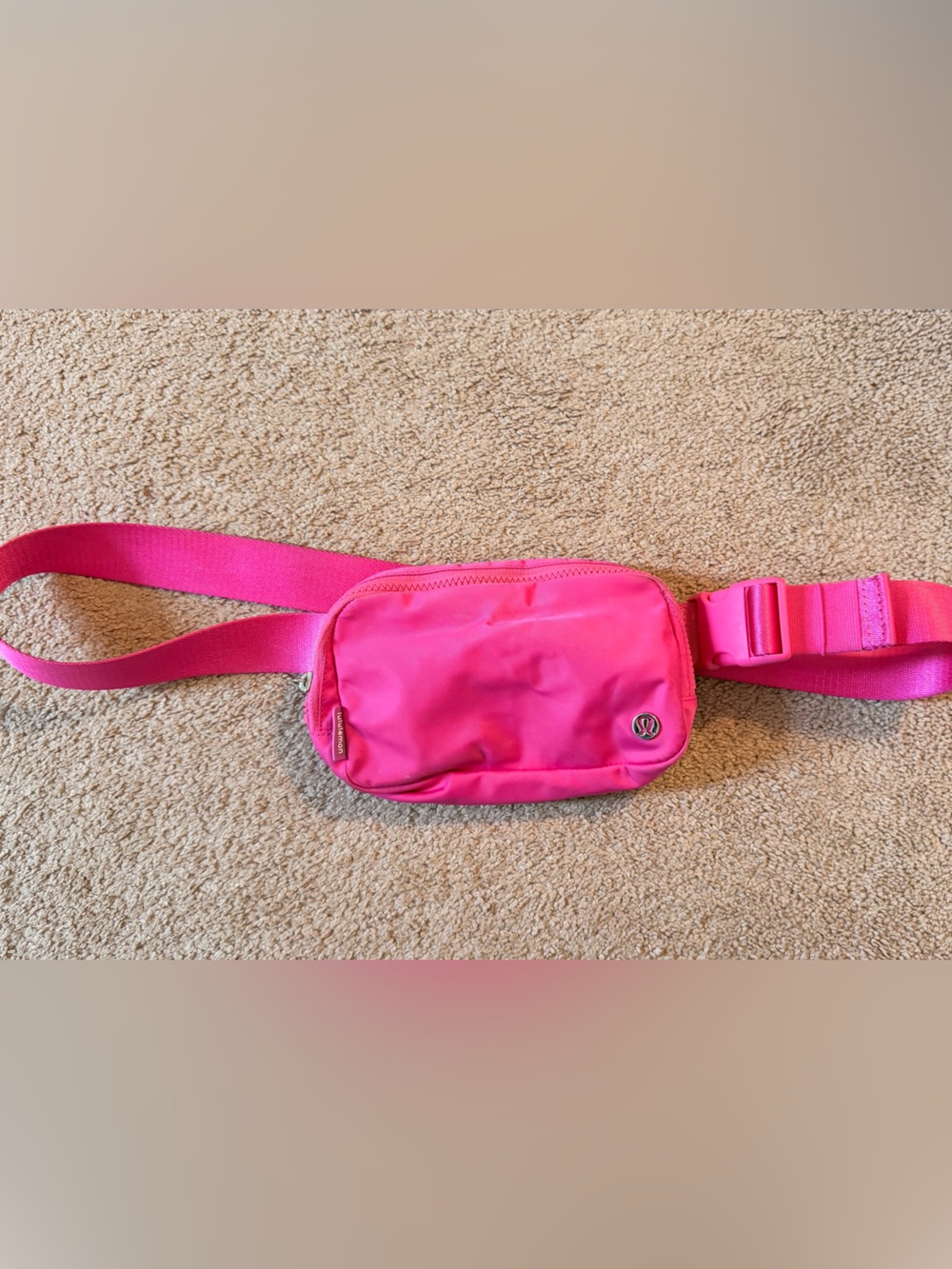 lululemon athletica Hot Pink Crossbody Belt Bag
